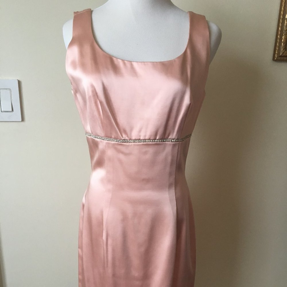 Pink Cocktail Dress custom made by Tabloid Size 6